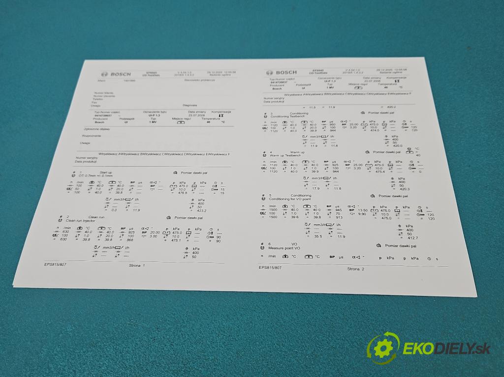 Audi A4 B6 2000-2004 1.9 tdi 101 HP manual 74 kW 1896 cm3 4- vstrekovacie čerpadlo 0414720037 (Vstrekovač paliva)