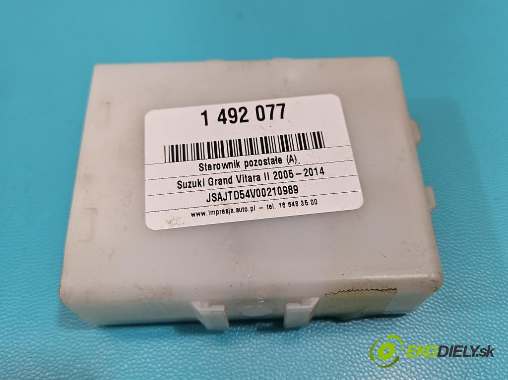Suzuki Grand Vitara II 2005-2014 2.0 16V 140 hp manual 103 kW 1995 cm3 5- řídící jednotka 37171-64JMO