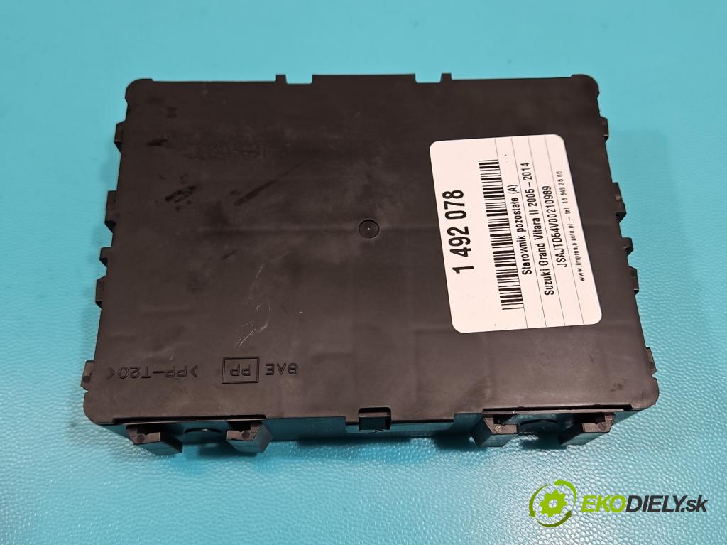 Suzuki Grand Vitara II 2005-2014 2.0 16V 140 hp manual 103 kW 1995 cm3 5- řídící jednotka 36770-65J30