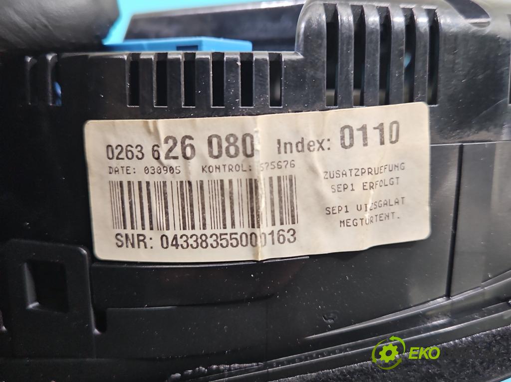 Audi A4 B7 2004-2008 1.9 tdi 116 HP manual 85 kW 1896 cm3 5- prístrojovka/ budíky 8E0920901B (Prístrojová doska)