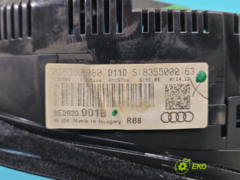 Audi A4 B7 2004-2008 1.9 tdi 116 HP manual 85 kW 1896 cm3 5- prístrojovka/ budíky 8E0920901B (Prístrojová doska)