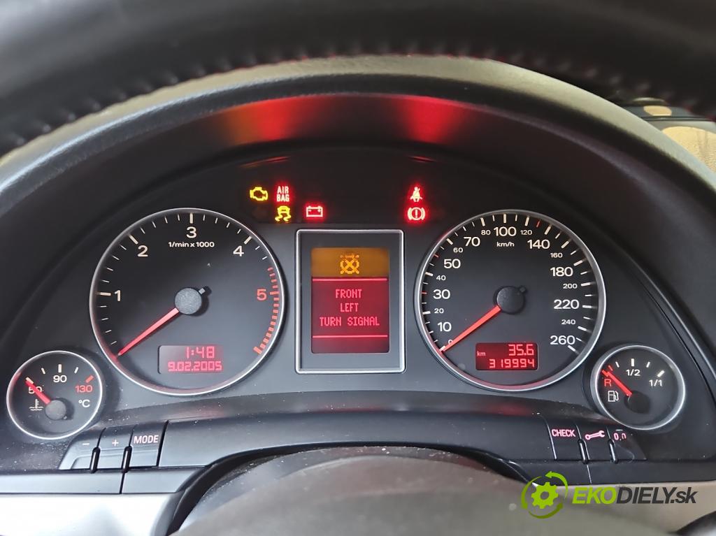 Audi A4 B7 2004-2008 1.9 tdi 116 HP manual 85 kW 1896 cm3 5- prístrojovka/ budíky 8E0920901B (Prístrojová doska)