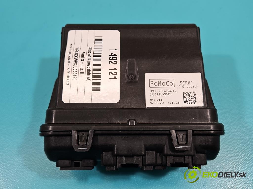 Ford S-max II 15-23 2.0 tdci 150 hp automatic 110 kW 1995 cm3 5- řídící jednotka FG9T14F042EG