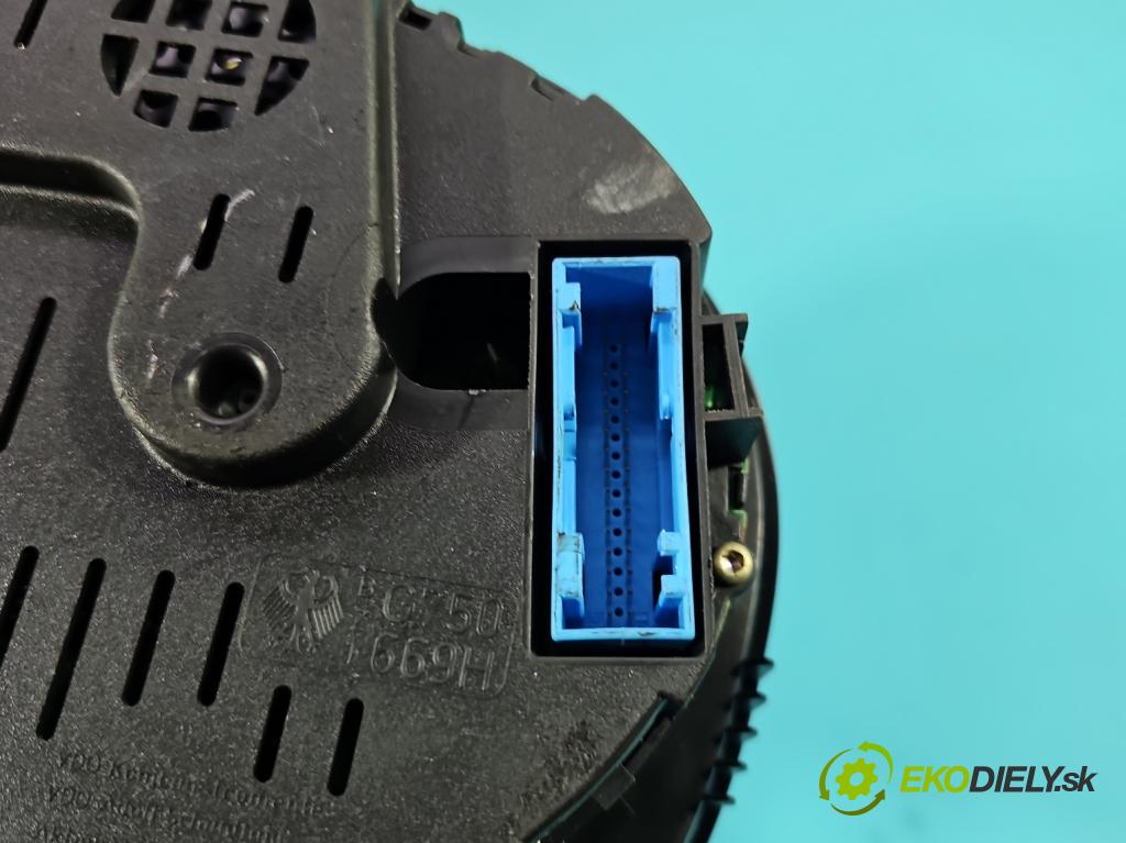 Vw Golf IV 1997-2003 1.9 tdi 116 HP manual 85 kW 1896 cm3 3- prístrojovka/ budíky 1J0920825C (Prístrojová doska)