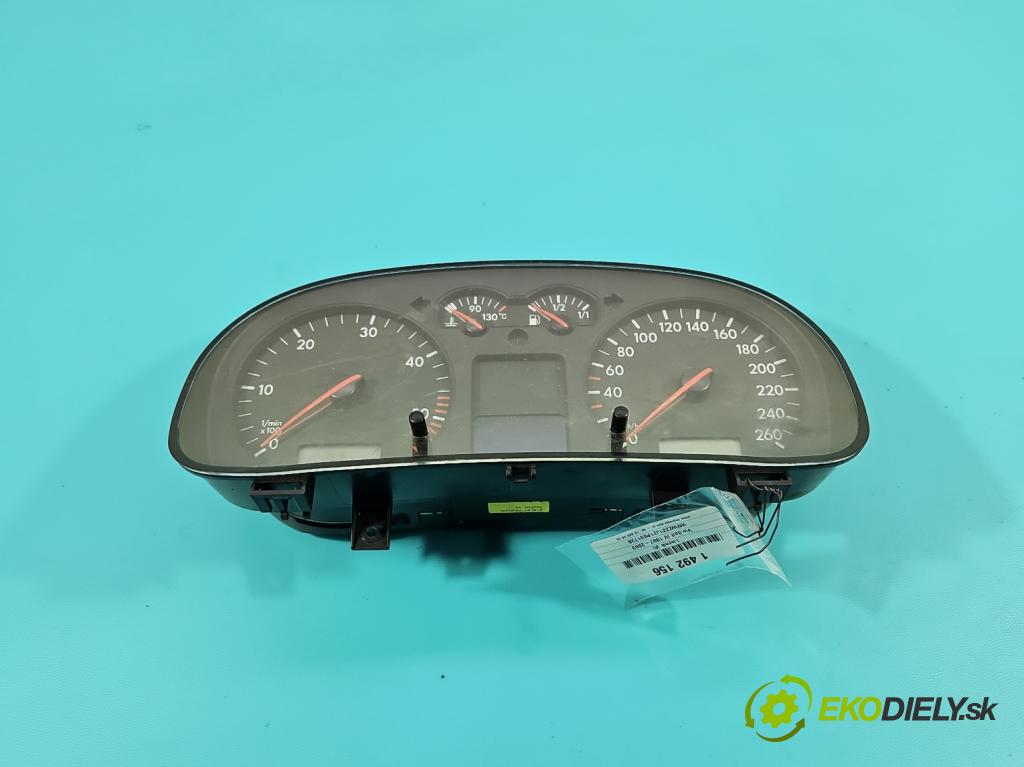 Vw Golf IV 1997-2003 1.9 tdi 116 HP manual 85 kW 1896 cm3 3- prístrojovka/ budíky 1J0920825C (Prístrojová doska)