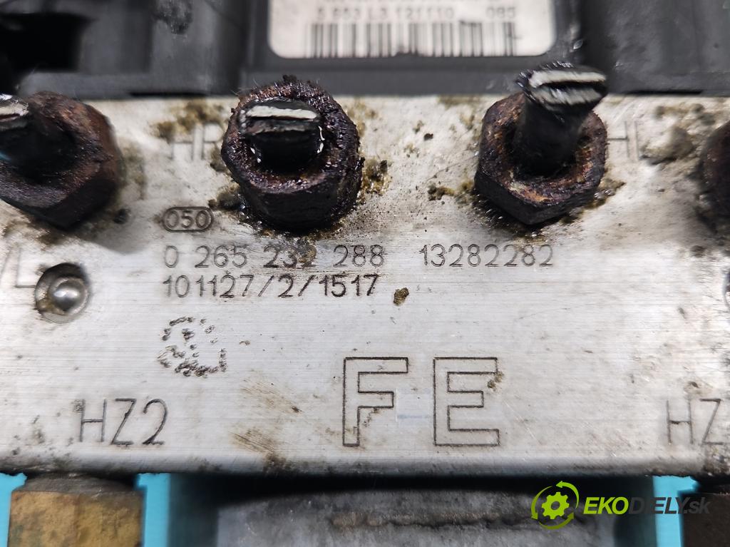 Opel Corsa D 2006-2014 1.2 16V 80 HP manual 59 kW 1229 cm3 5- čerpadlo abs 0265232288 (Pumpa ABS)