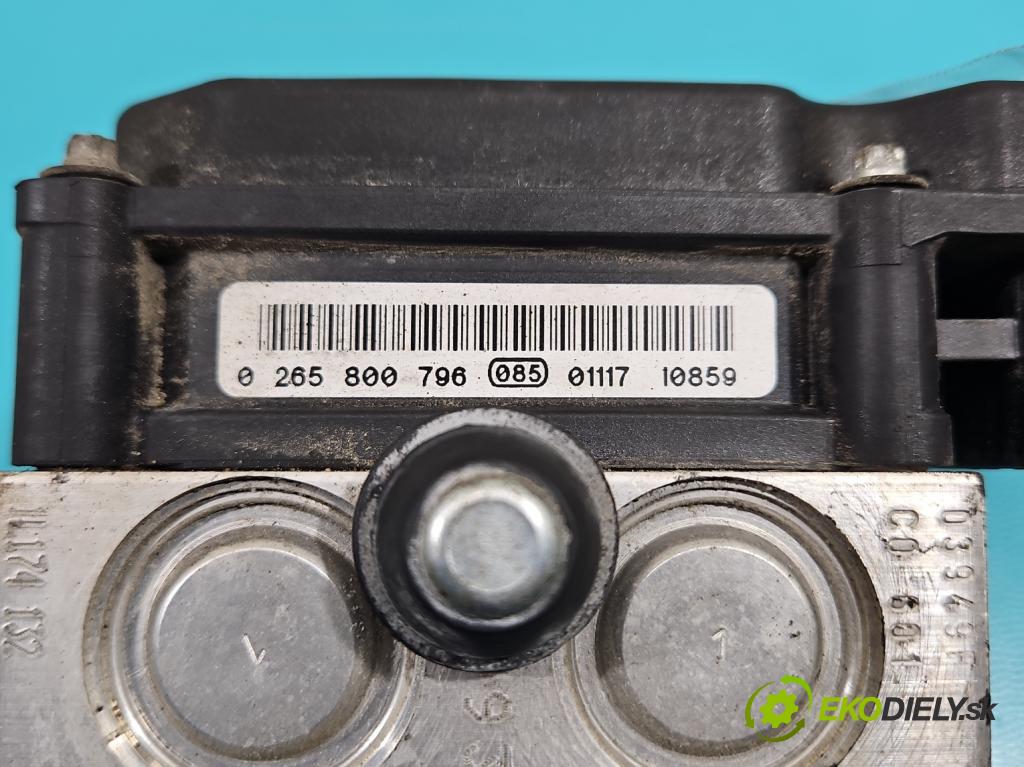 Opel Corsa D 2006-2014 1.2 16V 80 HP manual 59 kW 1229 cm3 5- čerpadlo abs 0265232288 (Pumpa ABS)