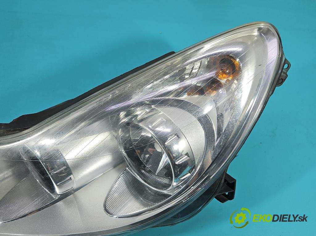 Opel Corsa D 2006-2014 1.2 16V 80 hp manual 59 kW 1229 cm3 5- světlo levý 13186381 (Klika dveří ostatní)