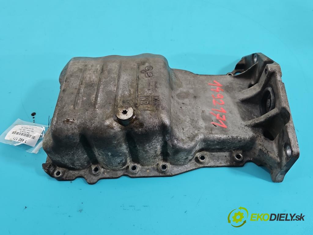 Opel Corsa D 2006-2014 1.2 16V 80 HP manual 59 kW 1229 cm3 5- vaňa olejová 9128621 (Olejová vaňa)