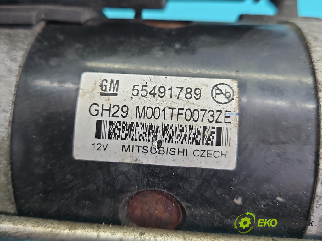 Opel Mokka A 2012-2019 1.6 cdti 136 HP manual 100 kW 1598 cm3 5- štartér M001TF0073ZE (Štartér)