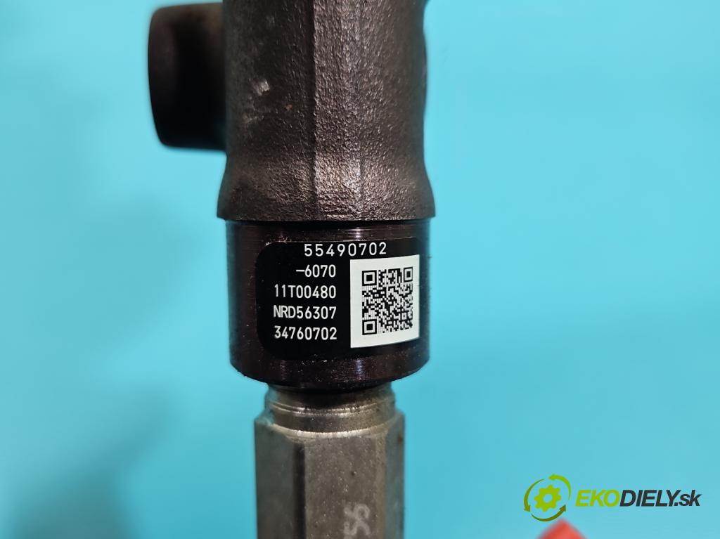 Opel Mokka A 2012-2019 1.6 cdti 136 HP manual 100 kW 1598 cm3 5- lišta vstrekovacia 55490702 (Vstrekovacia lišta)