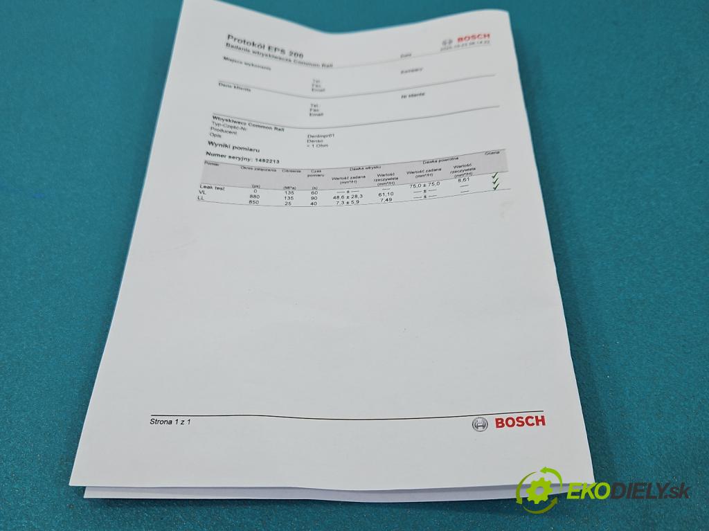 Opel Mokka A 2012-2019 1.6 cdti 136 HP manual 100 kW 1598 cm3 5- vstrek 55570012 (Vstrekovač paliva)