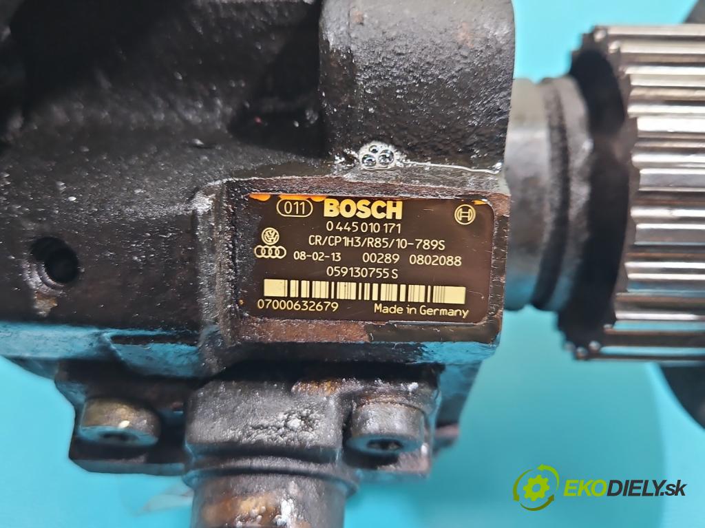 Audi A5 8T 2007-2016 3.0 tdi V6 239KM manual 176 kW 2967 cm3 2- čerpadlo vstrekovacia 0445010171 (Vstrekovacie čerpadlo)