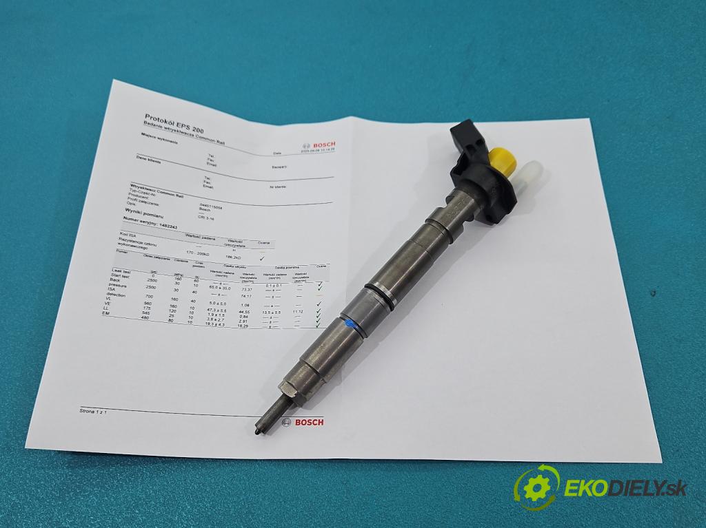 Audi A5 8T 2007-2016 3.0 tdi V6 239KM manual 176 kW 2967 cm3 2- vstrek 0445115058 (Vstrekovač paliva)