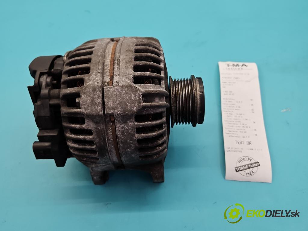 Audi A5 8T 2007-2016 3.0 tdi V6 239KM manual 176 kW 2967 cm3 2- Alternator 0124525116 (Alternátor)