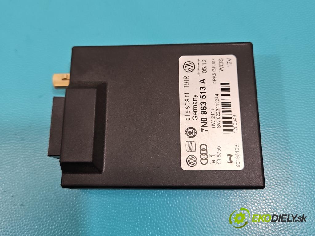 Vw Passat B7 2010-2014 2.0 tdi 140 hp automatic 103 kW 1968 cm3 5- řídící jednotka 7N0963513A
