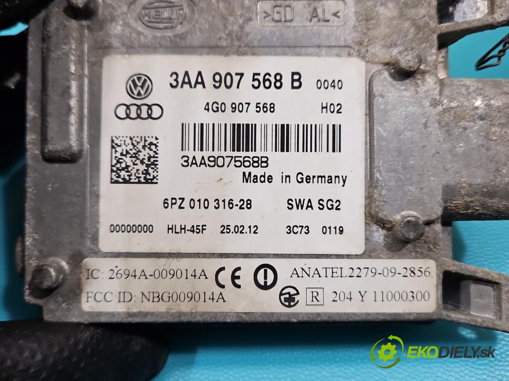 Vw Passat B7 2010-2014 2.0 tdi 140 hp automatic 103 kW 1968 cm3 5- řídící jednotka 3AA907568B