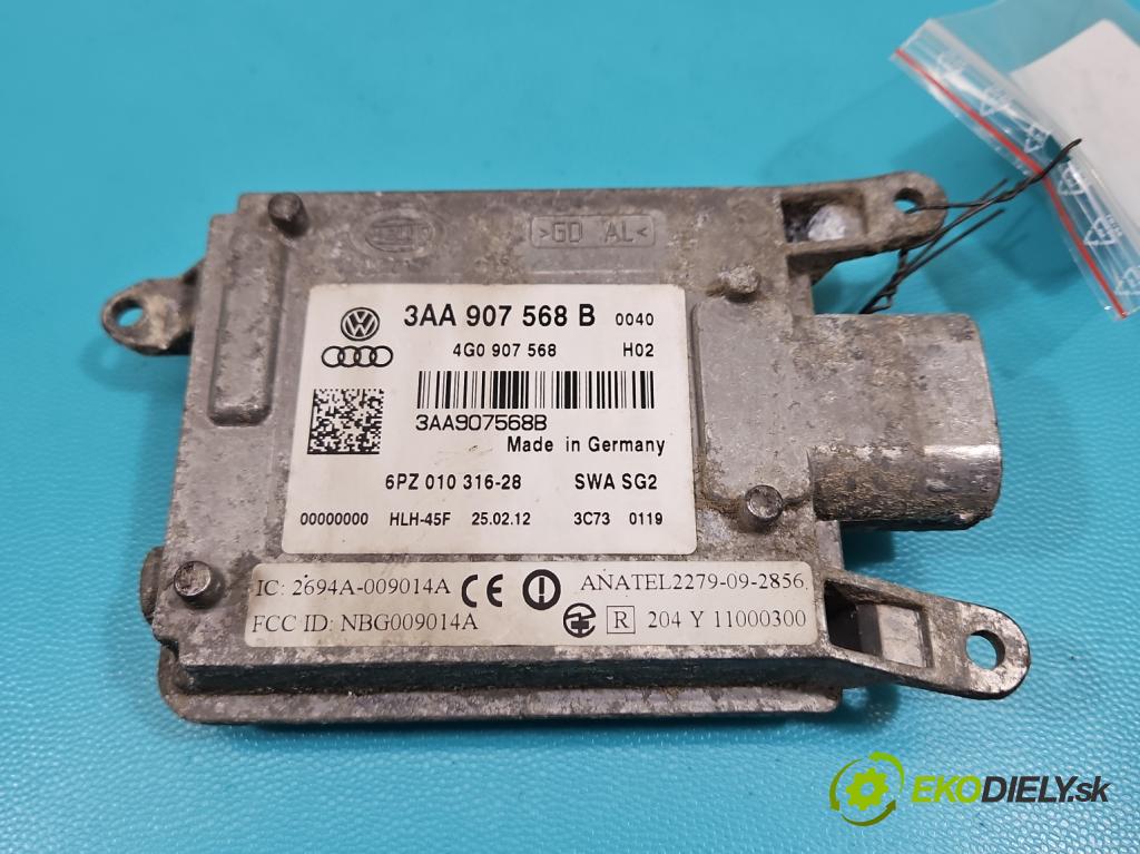 Vw Passat B7 2010-2014 2.0 tdi 140 hp automatic 103 kW 1968 cm3 5- řídící jednotka 3AA907568B
