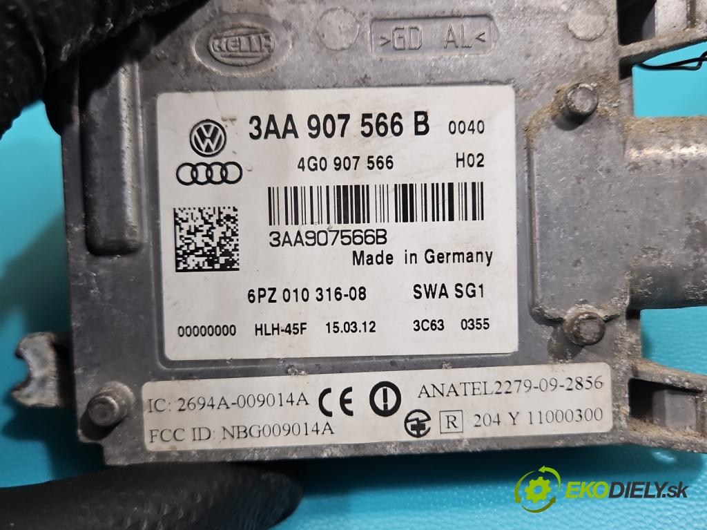 Vw Passat B7 2010-2014 2.0 tdi 140 hp automatic 103 kW 1968 cm3 5- řídící jednotka 3AA907566B
