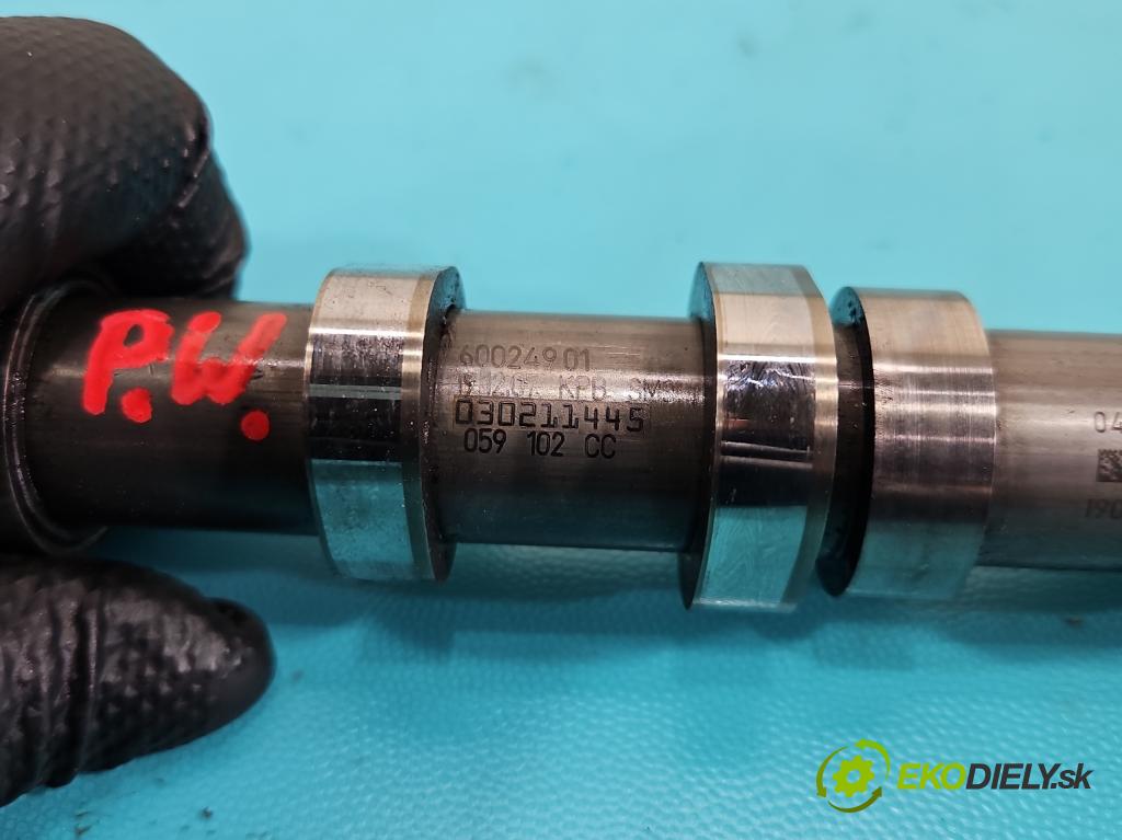 Audi A5 8T 2007-2016 3.0 tdi V6 239KM manual 176 kW 2967 cm3 2- Valček: načasovanie 059102CC (Vačkový hriadeľ)