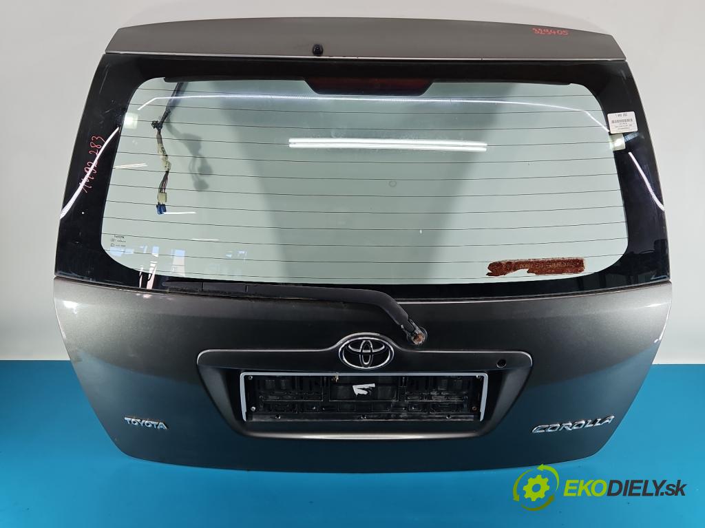 Toyota Corolla E12 2001-2009 2.0 D4D 90 hp manual 66 kW 1995 cm3 5- zadní kufrové dveře  (Zadní kapota (kufr))