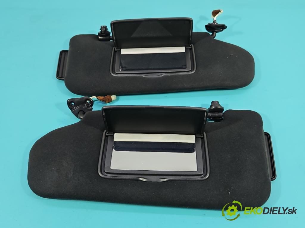 Infiniti FX I 2003-2008 komplet / čierna farba pod strešné okno