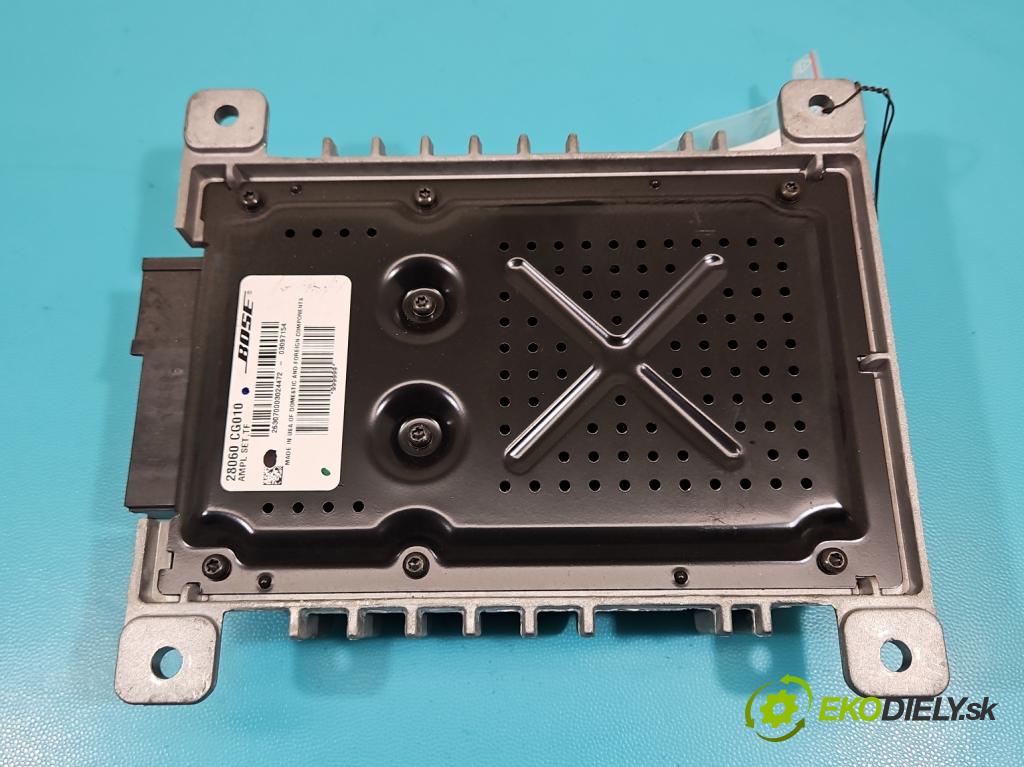 Infiniti FX I 2003-2008 3.5 V6 280KM: automatic 206 kW 3498 cm3 5- Zesilovač: 28060-CG010 (Zosilňovač)