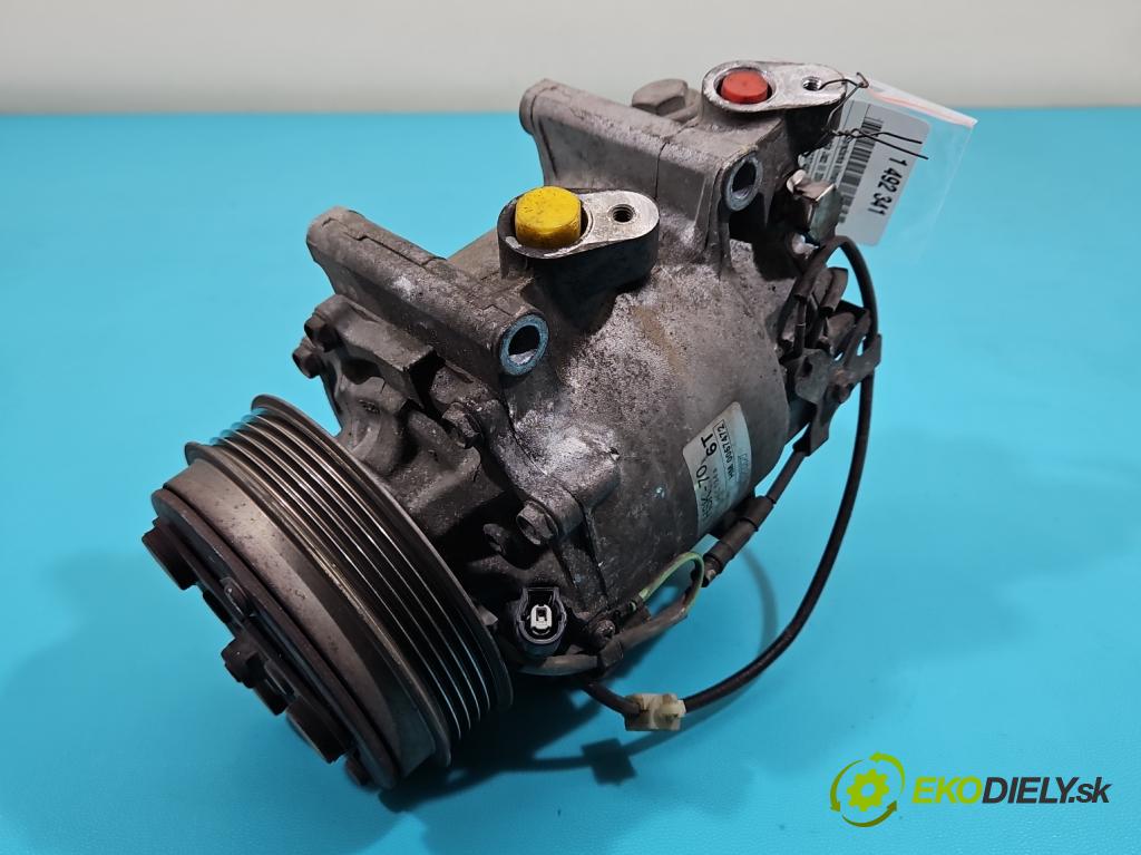 Honda Jazz III 2008-2014 1.3 16V 99 HP manual 73 kW 1339 cm3 5- Kompresor: klimatizácie HSK-70 (Kompresor klimatizácie)