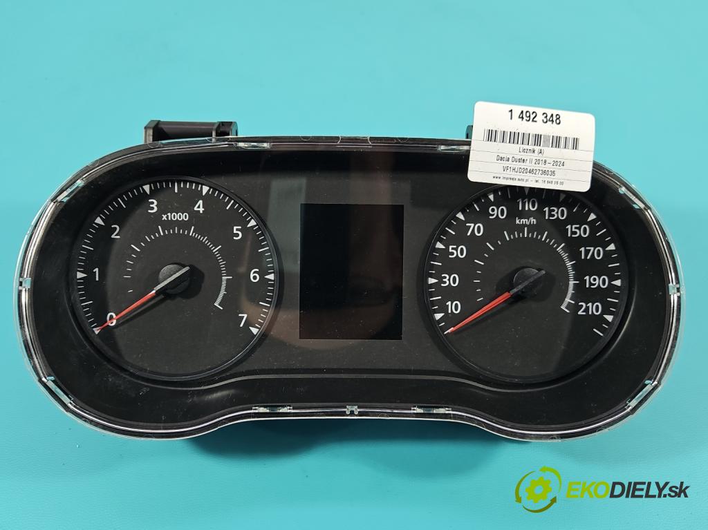 Dacia Duster II 2018-2024 1.6 16V 114 HP manual 84 kW 1598 cm3 5- prístrojovka/ budíky A2C11457210 (Prístrojová doska)