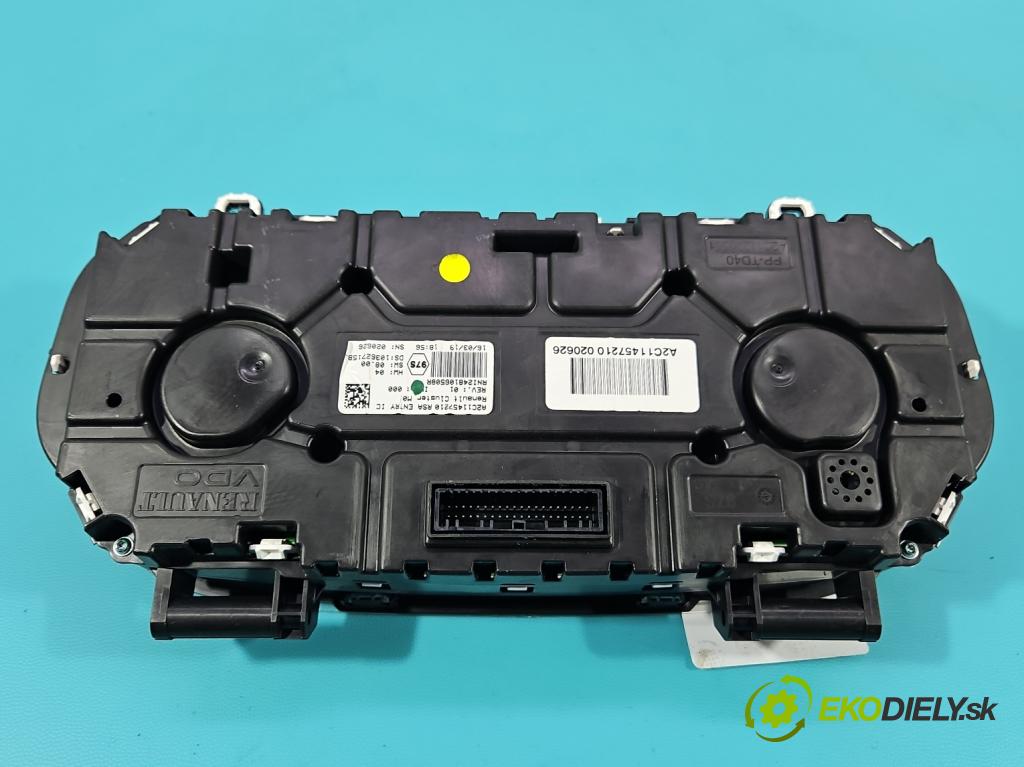 Dacia Duster II 2018-2024 1.6 16V 114 HP manual 84 kW 1598 cm3 5- prístrojovka/ budíky A2C11457210 (Prístrojová doska)