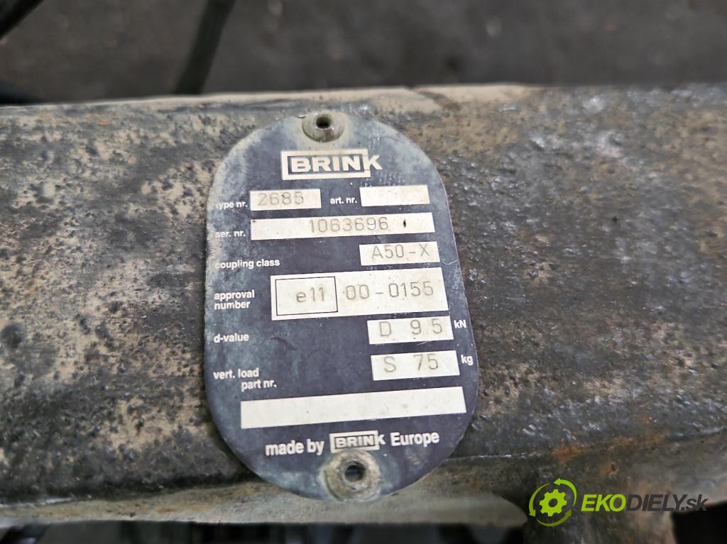 Opel Astra II 1998-2009 1.6 75 hp manual 55 kW 1598 cm3 5- oko tažné  (Tažné zařízení)