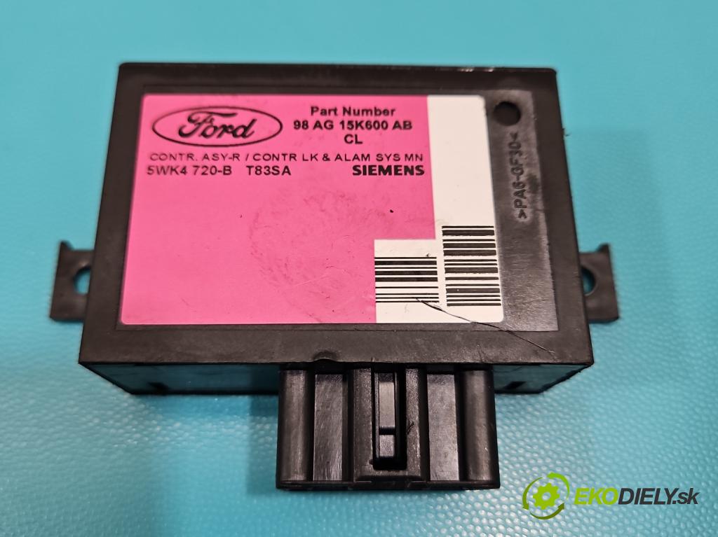 Ford Focus Mk1 1998-2004 1.6 16V 101 HP manual 74 kW 1596 cm3 5- riadiaca jednotka motora 1S4F-12A650-ED