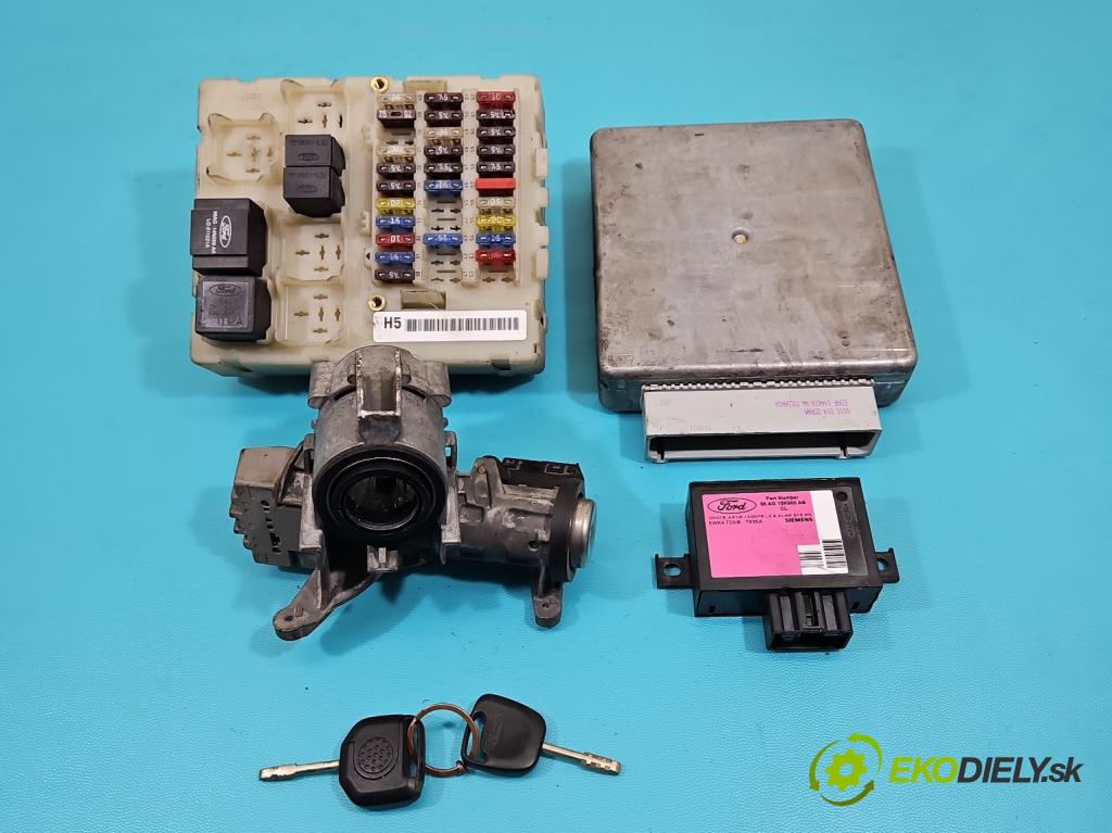 Ford Focus Mk1 1998-2004 1.6 16V 101 HP manual 74 kW 1596 cm3 5- riadiaca jednotka motora 1S4F-12A650-ED