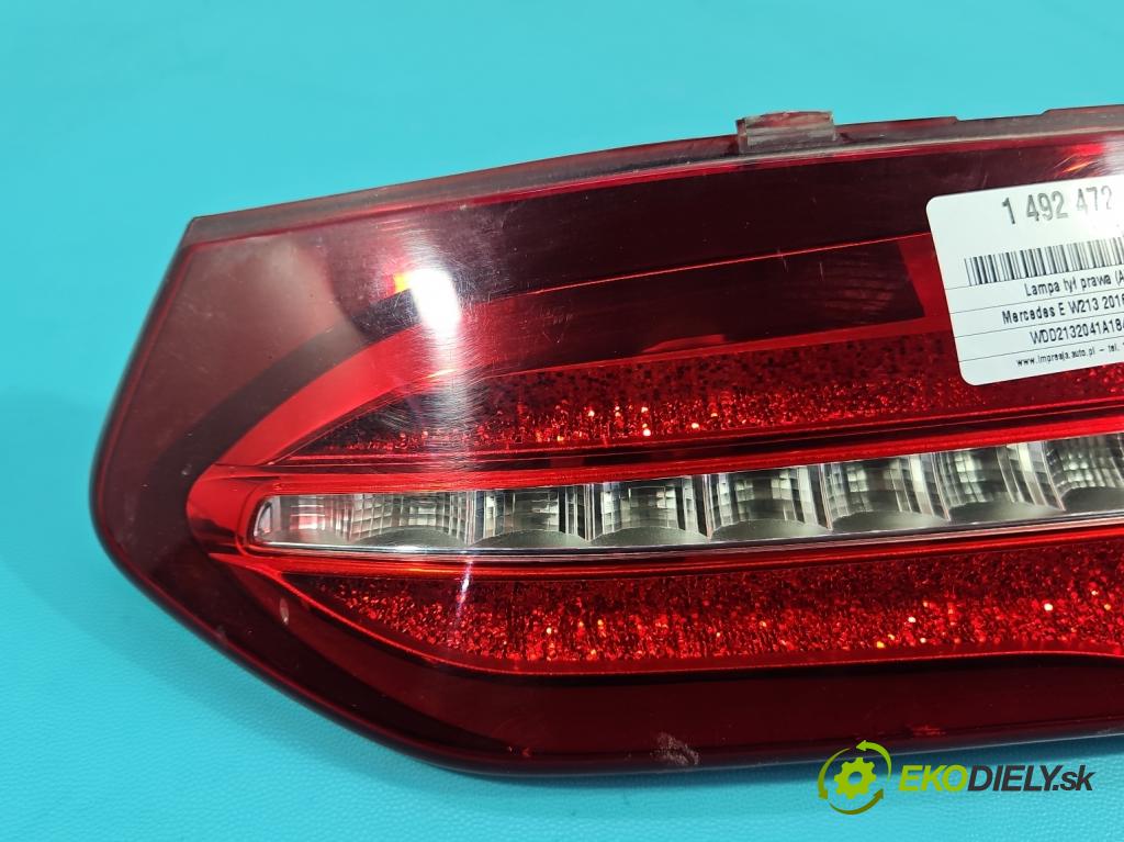 Mercedes E W213 2016-2023 2.0 CDI 194KM: automatic 143 kW 1950 cm3 5- svetlo / reflektor zadné pravé 633000 (Kľučka dverí ostatné)