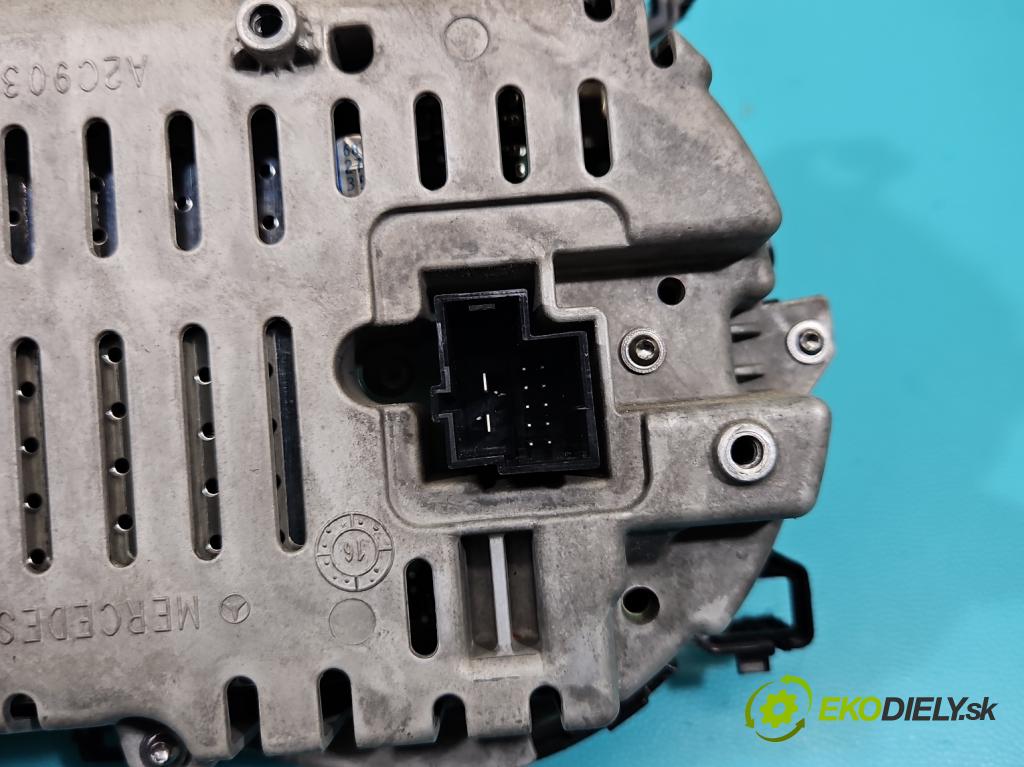 Mercedes E W213 2016-2023 2.0 CDI 194KM: automatic 143 kW 1950 cm3 5- prístrojovka/ budíky A2139000110 (Prístrojová doska)