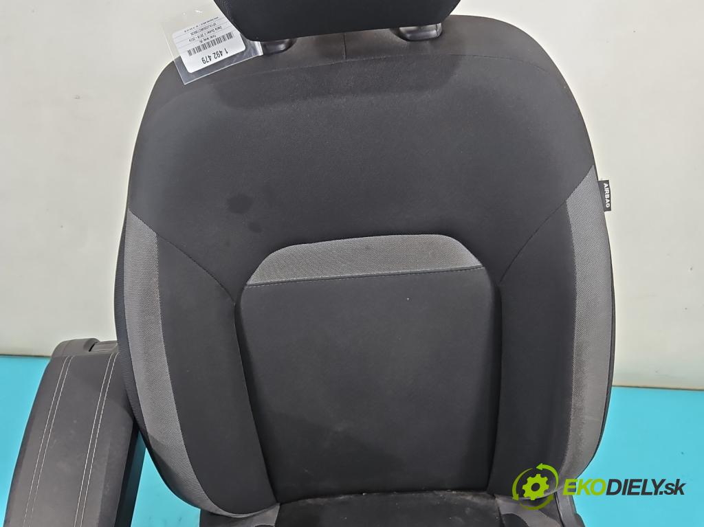 Dacia Duster II 2018-2024 1.6 16V 114 HP manual 84 kW 1598 cm3 5- Sedačka ľavý  (Sedadlo)