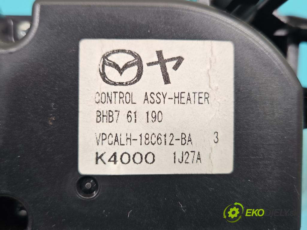 Mazda 3 II BL 2008-2013 1.6 CiTD 116 HP manual 85 kW 1560 cm3 5- panel kúrenia VPCALH-18C612-BA