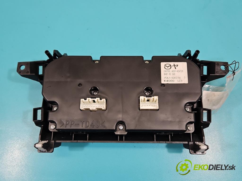 Mazda 3 II BL 2008-2013 1.6 CiTD 116 HP manual 85 kW 1560 cm3 5- panel kúrenia VPCALH-18C612-BA