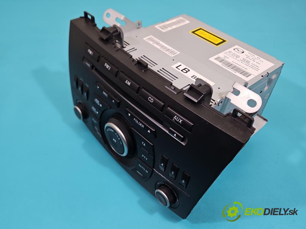 Mazda 3 II BL 2008-2013 1.6 CiTD 116 HP manual 85 kW 1560 cm3 5- Radio originál 14792726