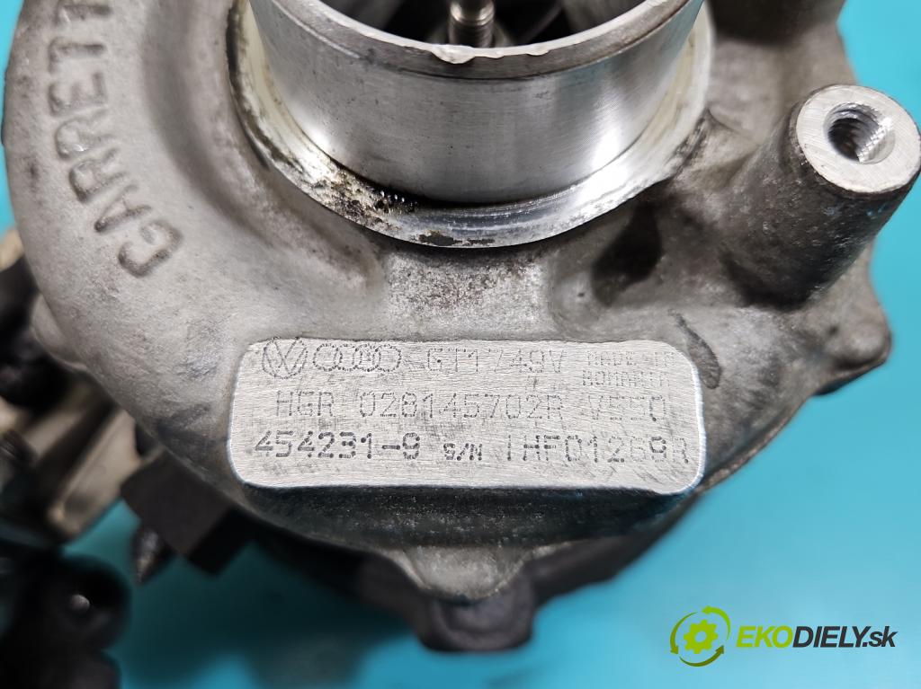 Audi A4 B7 2004-2008 1.9 tdi 116 hp manual 85 kW 1896 cm3 5- Turbodmychadlo 454231-9 (Kompletní turbodmychadlo)