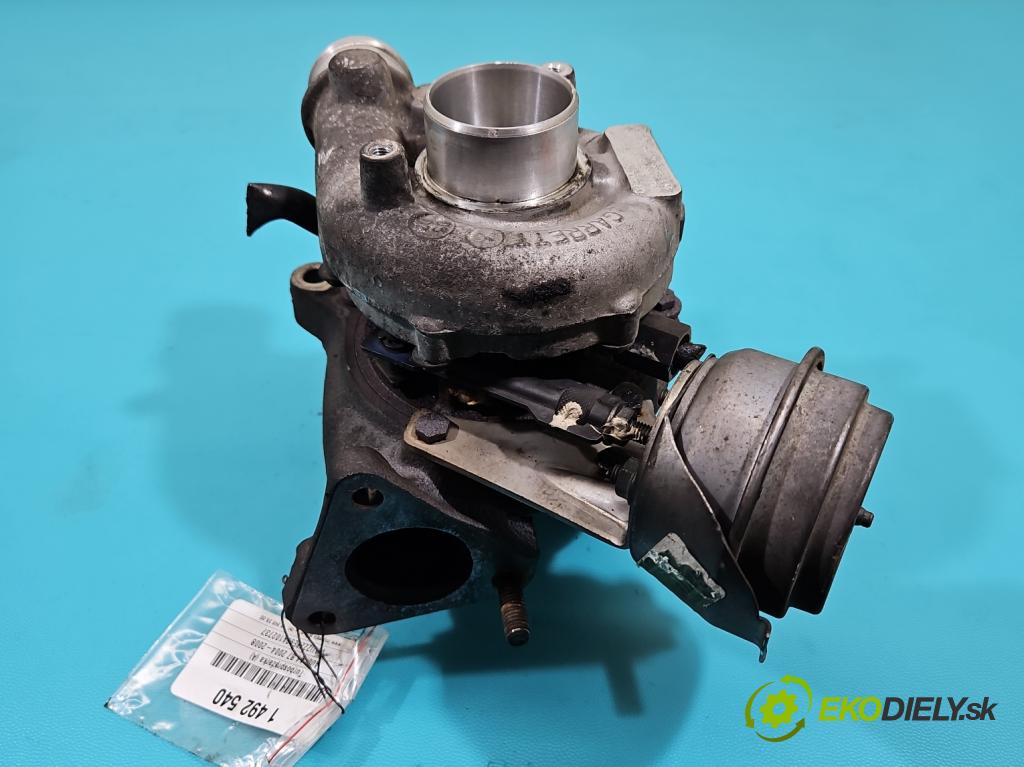 Audi A4 B7 2004-2008 1.9 tdi 116 hp manual 85 kW 1896 cm3 5- Turbodmychadlo 454231-9 (Kompletní turbodmychadlo)