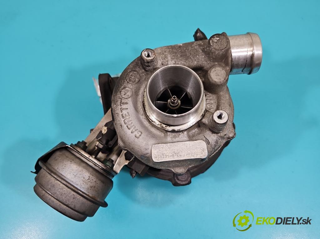 Audi A4 B7 2004-2008 1.9 tdi 116 hp manual 85 kW 1896 cm3 5- Turbodmychadlo 454231-9 (Kompletní turbodmychadlo)