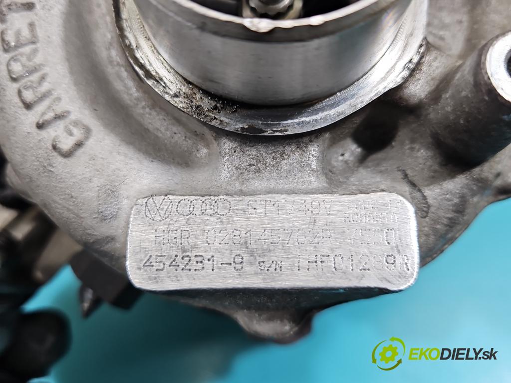 Audi A4 B7 2004-2008 1.9 tdi 116 hp manual 85 kW 1896 cm3 5- Turbodmychadlo 454231-9 (Kompletní turbodmychadlo)