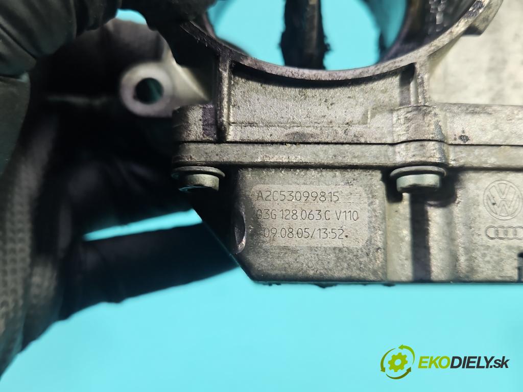 Audi A4 B7 2004-2008 1.9 tdi 116 HP manual 85 kW 1896 cm3 5- klapka 03G128063C (Škrtiaca klapka)