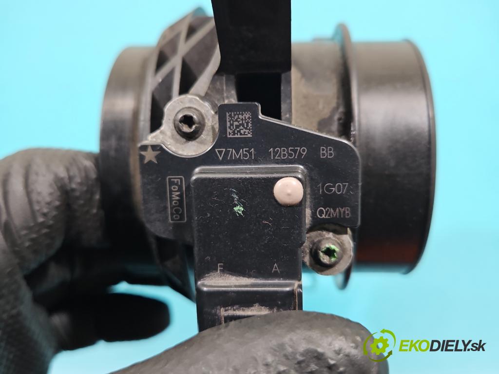 Mazda 3 II BL 2008-2013 1.6 CiTD 116 HP manual 85 kW 1560 cm3 5- průtokoměr: AV61-9C623-CB (Váha vzduchu)