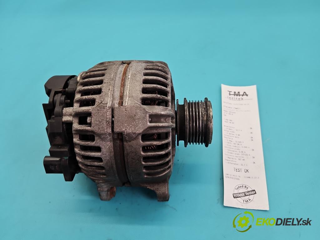 Audi A4 B7 2004-2008 1.9 tdi 116 HP manual 85 kW 1896 cm3 5- Alternator 06F903023J (Alternátor)