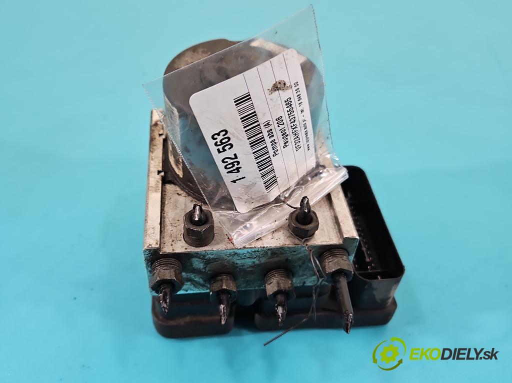 Peugeot 206 1.1 8V 60 HP manual 44,1 kW 1124 cm3 5- čerpadlo abs 9652342980 (Pumpa ABS)