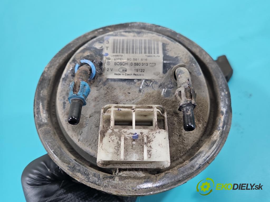 Opel Zafira A 1999-2005 1.8 16V 125 hp manual 92 kW 1796 cm3 5- čerpadlo paliva 90581616