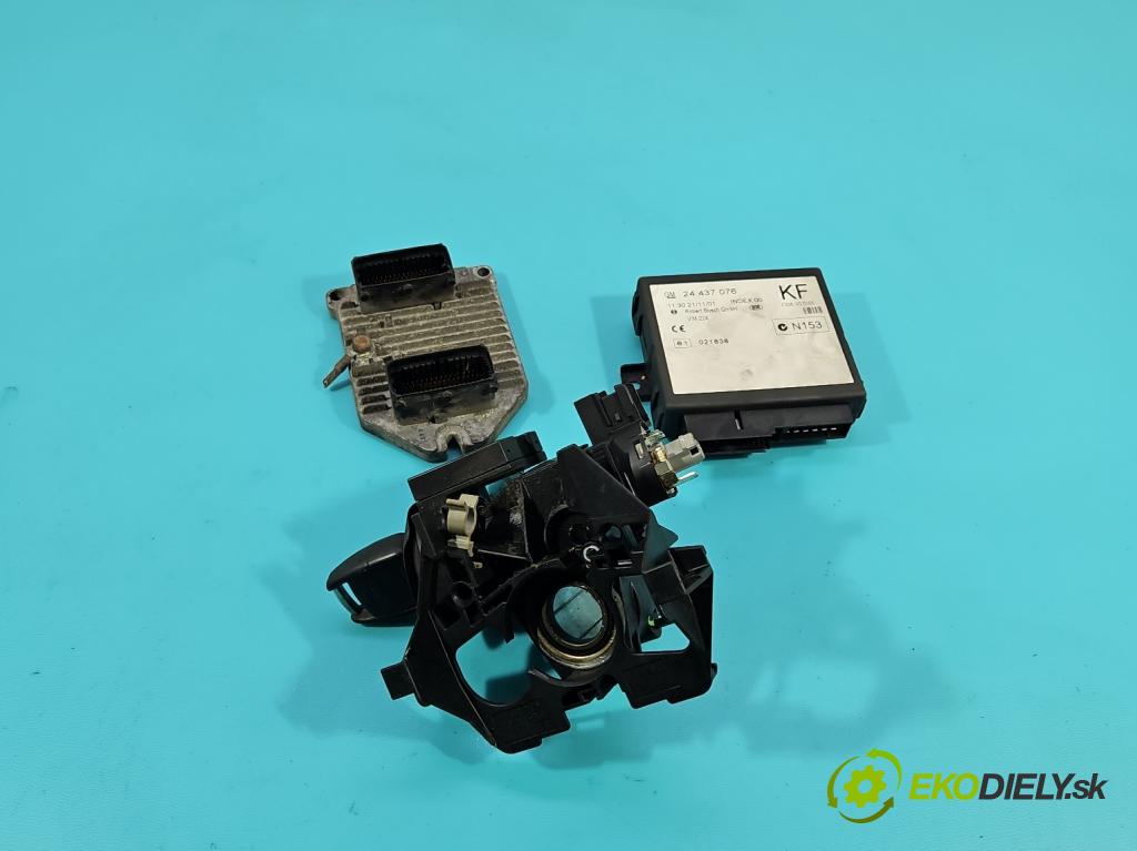 Opel Zafira A 1999-2005 1.8 16V 125 HP manual 92 kW 1796 cm3 5- riadiaca jednotka motora 09158726