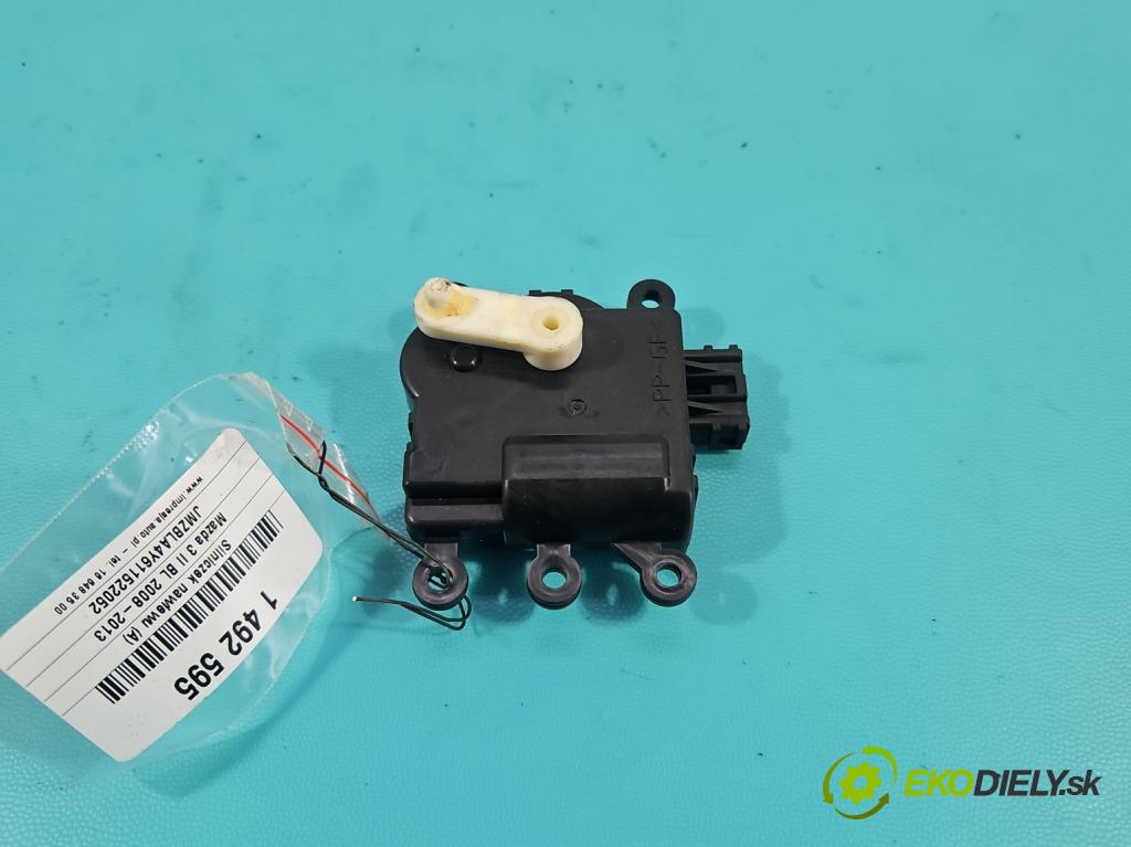 Mazda 3 II BL 2008-2013 1.6 CiTD 116 hp manual 85 kW 1560 cm3 5- motorek topení 1Y02M